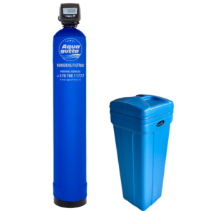 Vandens minkštinimo filtras AGS-DUO-1044