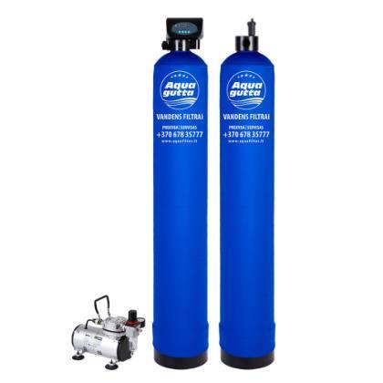 Vandens nugeležinimo filtras Aqua Gutta PRO-1054RX gręžinio vandeniui